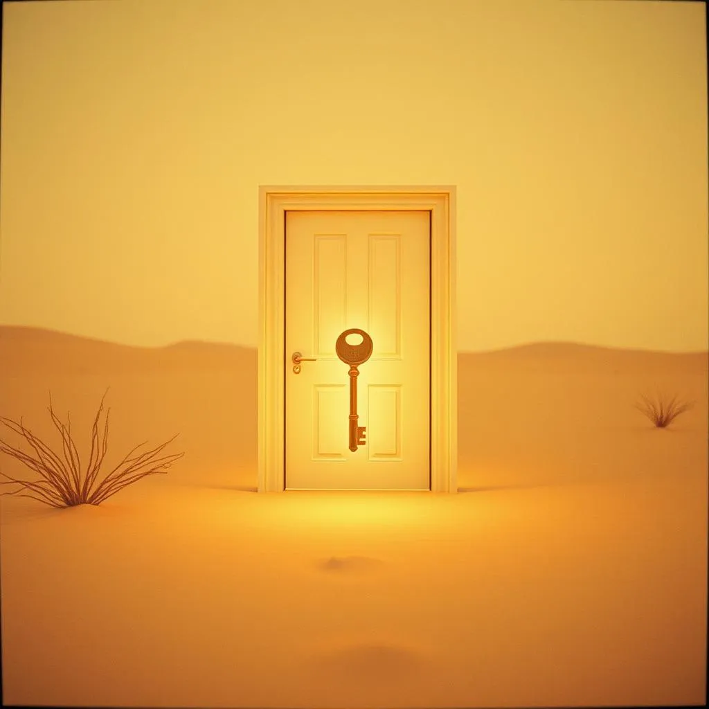 The door