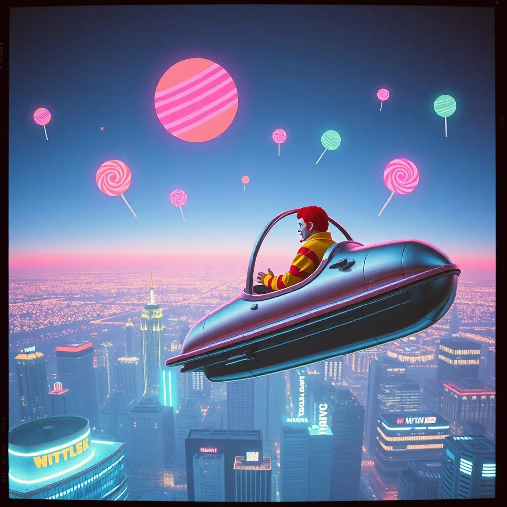 Just flying around