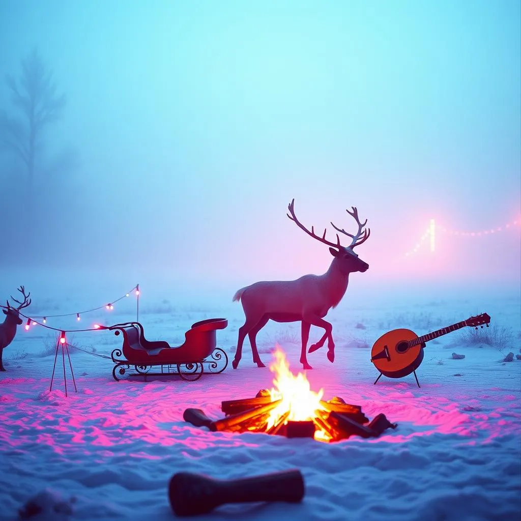 High in the Sleigh