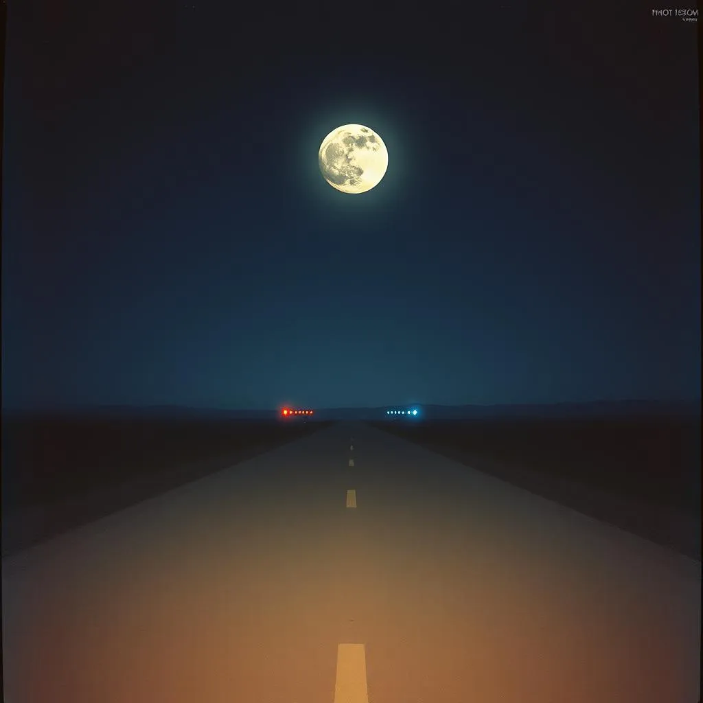 Southbound in Blue