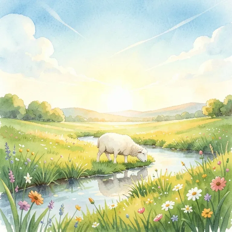 The lord is my Shepard lyrics by Vivian Hubble