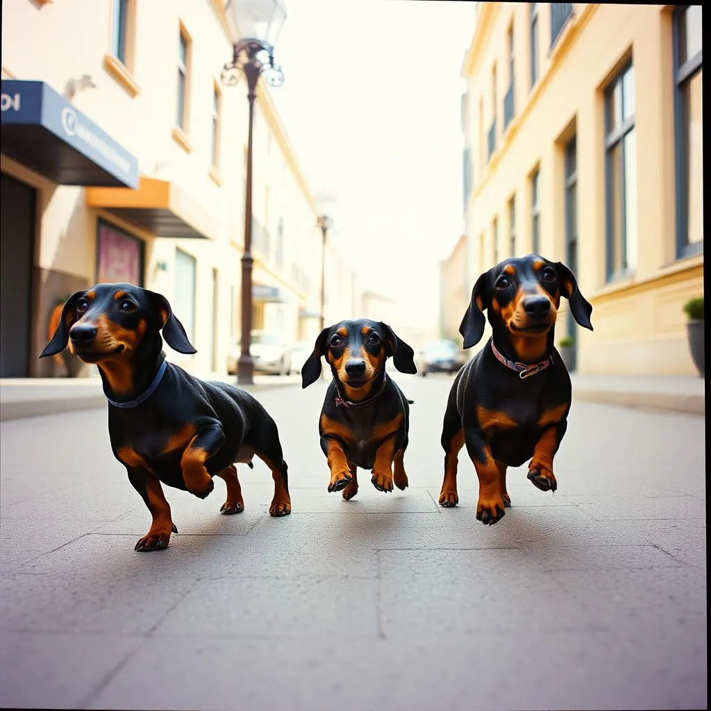 Dachshund crew