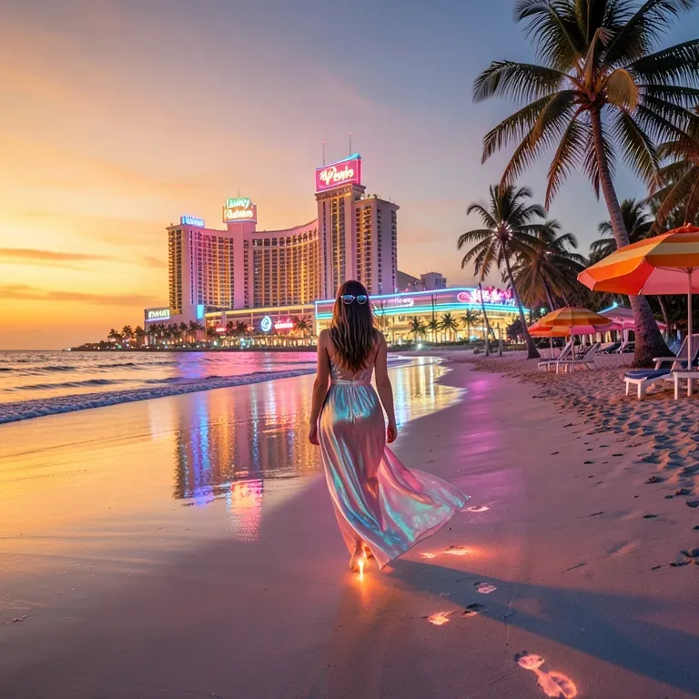 Midnight Beaches & Casino Lights