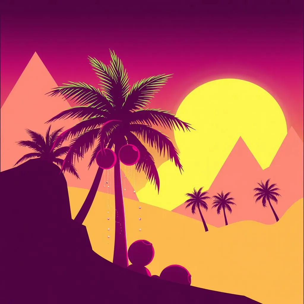 Les noix de coco