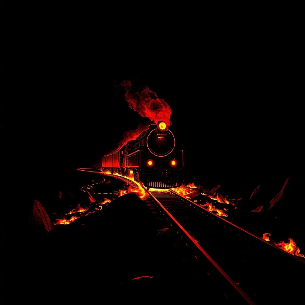 The crazy hell train