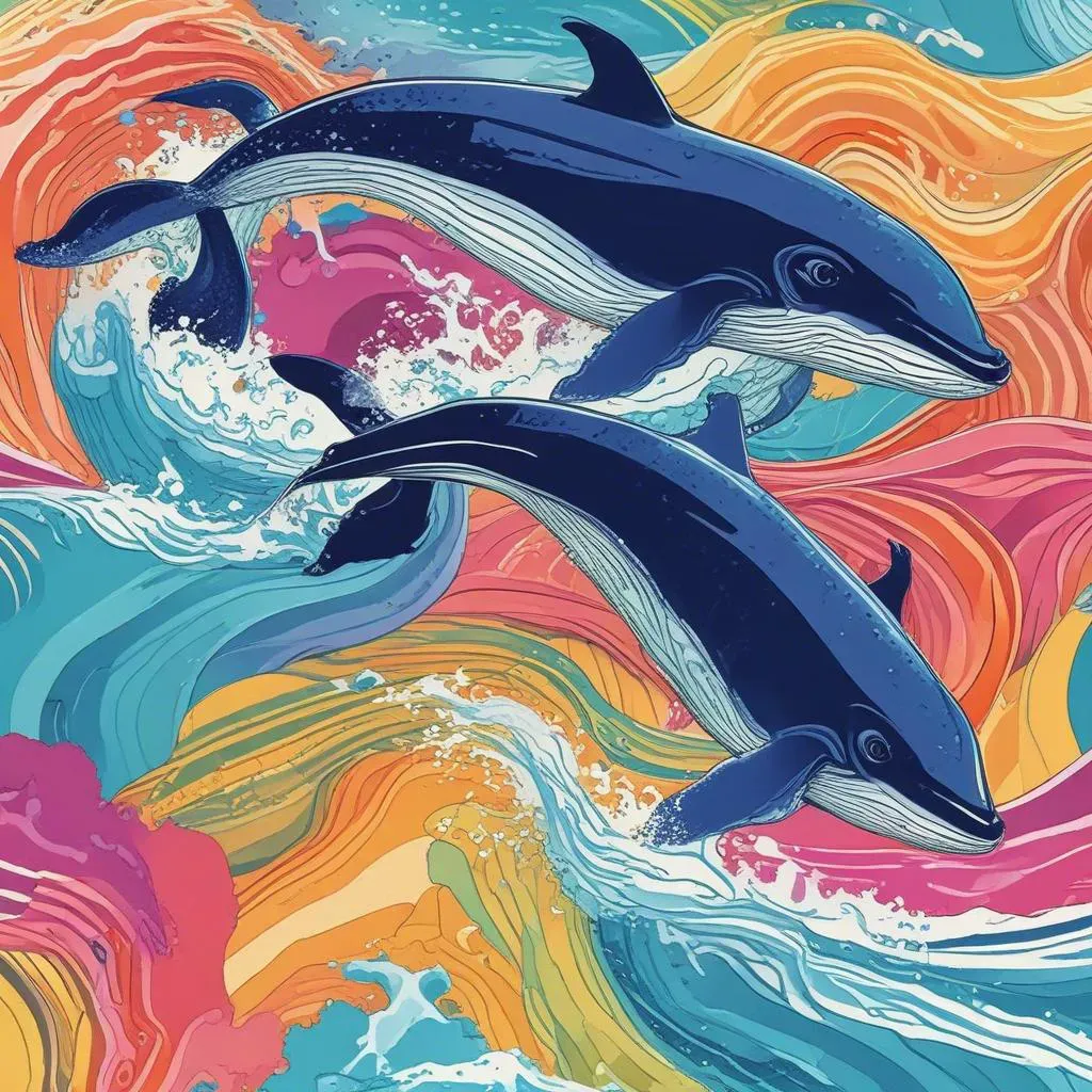 Baby whale
