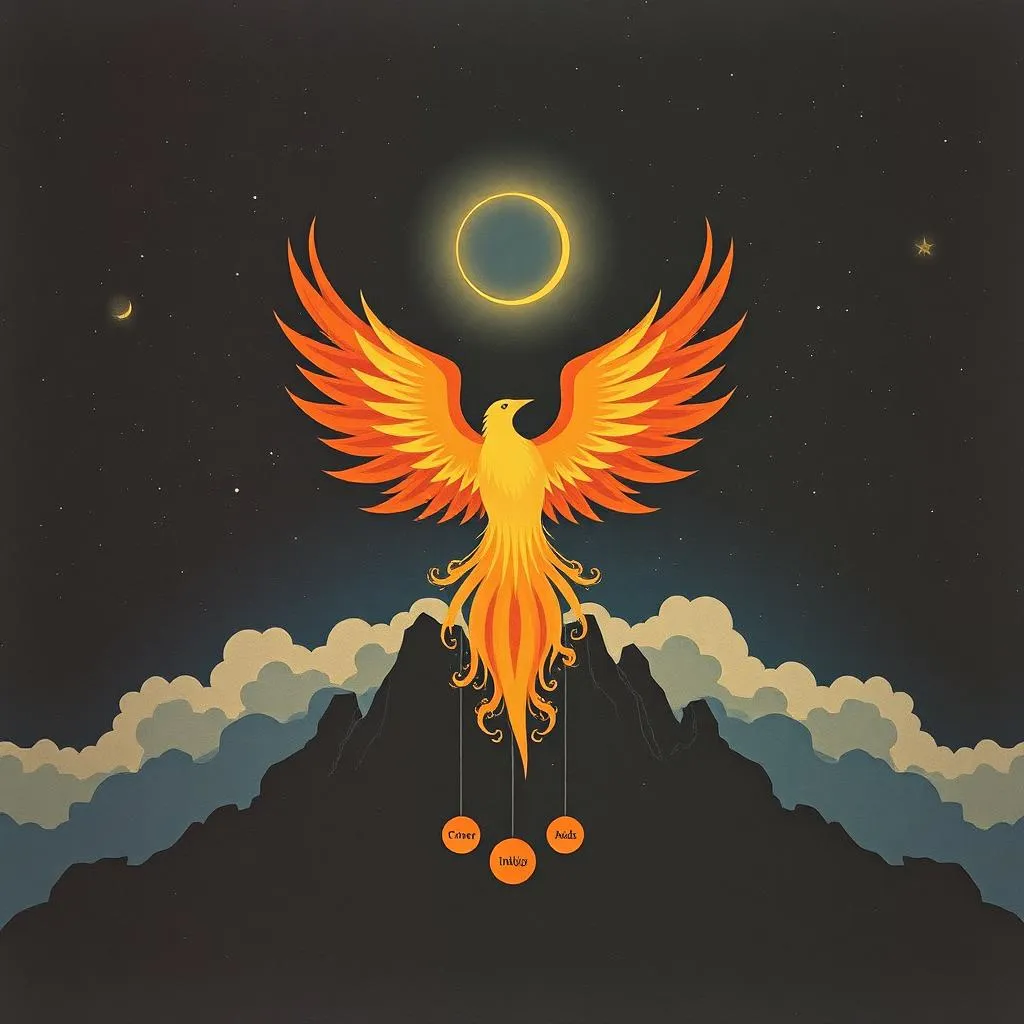 Rising from ashes double of love