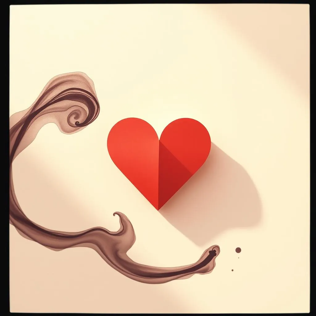 Paper heart