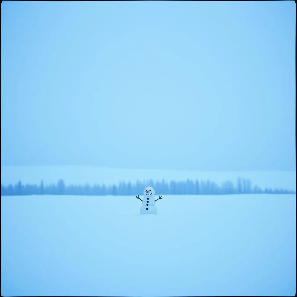 Build a  snowman 