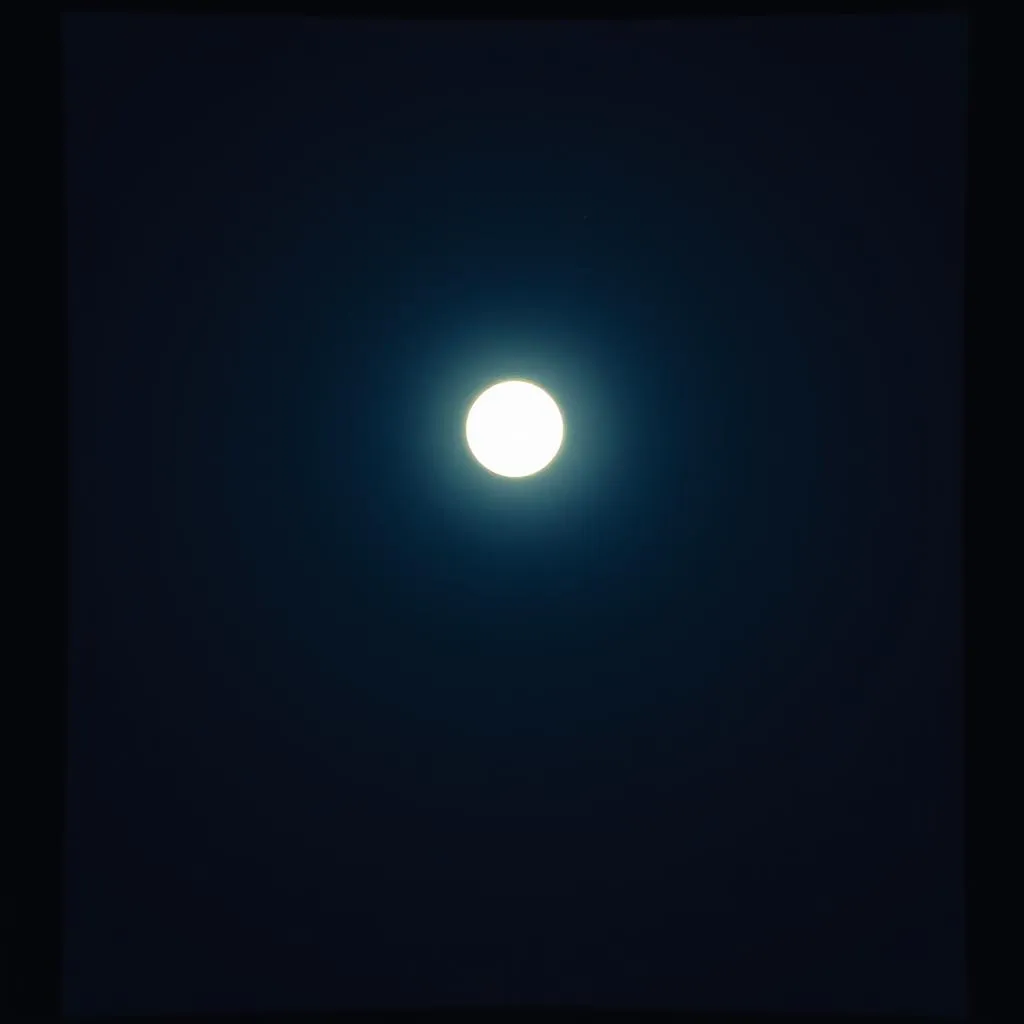 Moonlit sky 