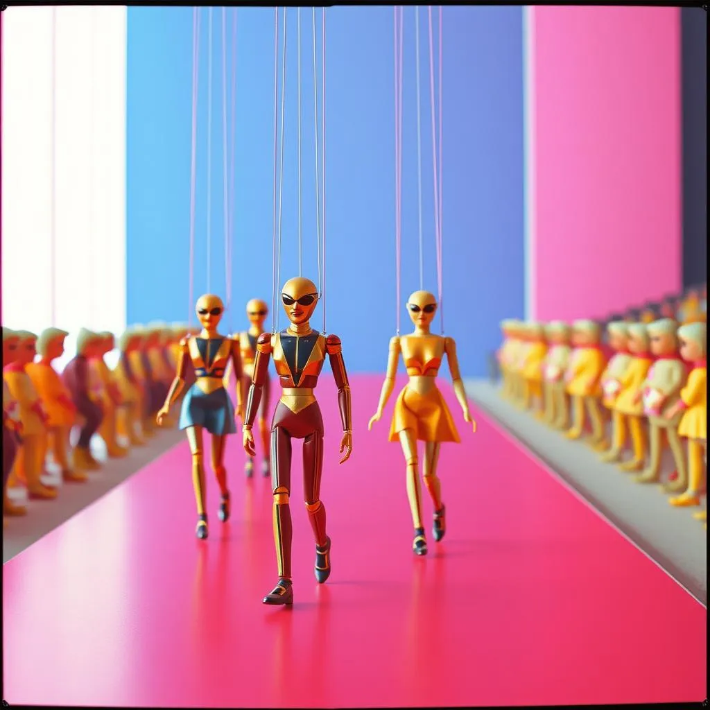 Drag queen puppet 