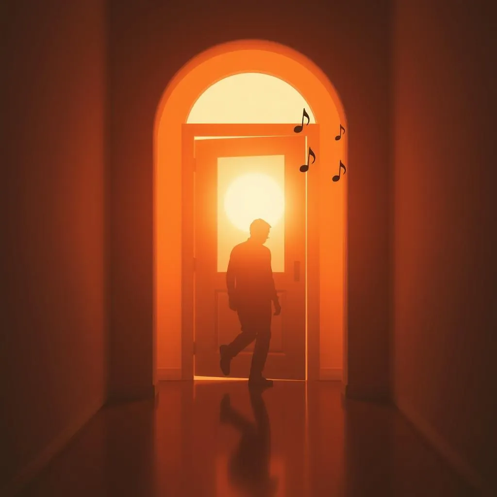 When you walked in