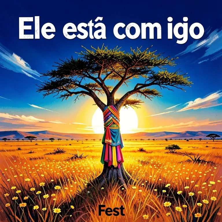 Ele está comigo