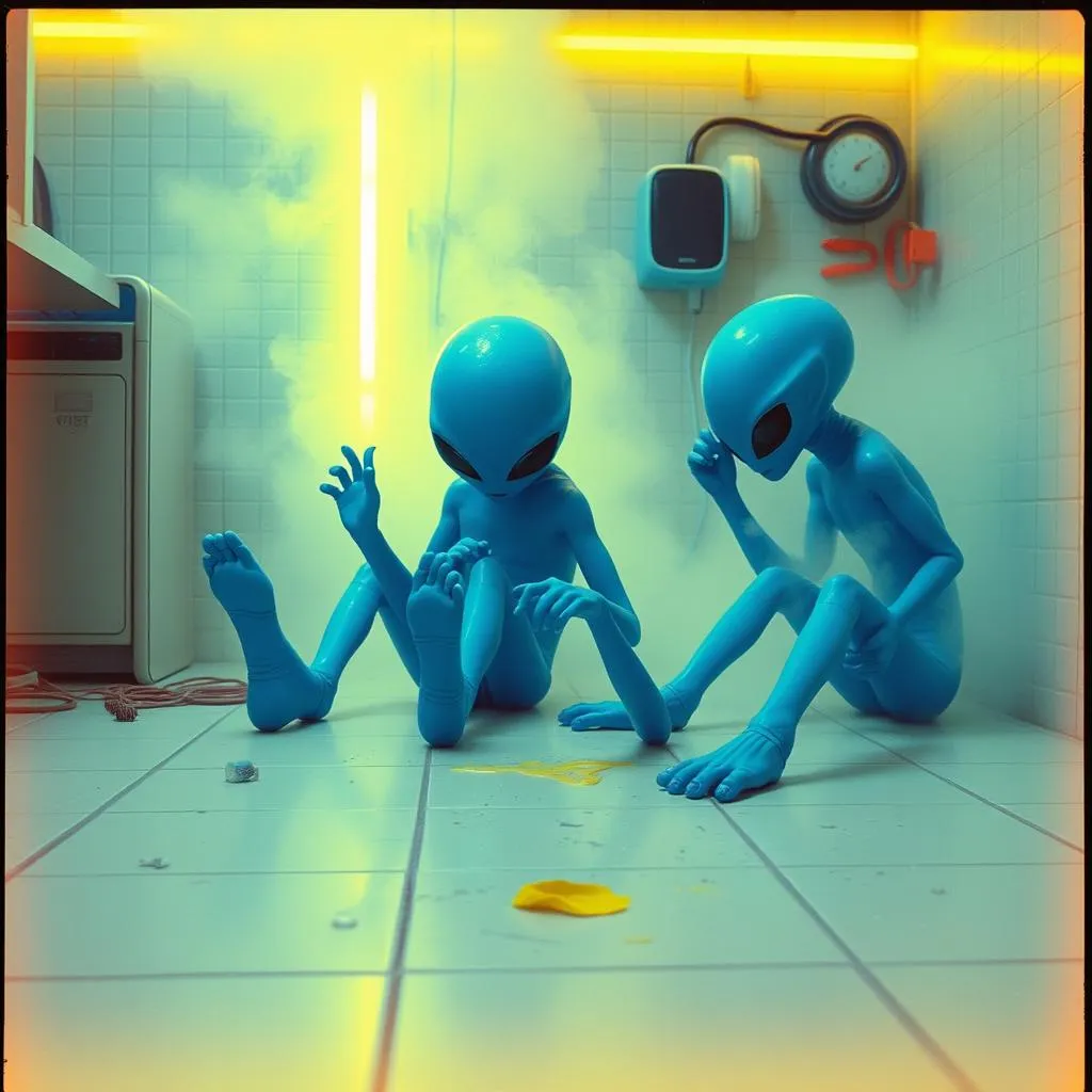 Neptune Feet Slap the Floor