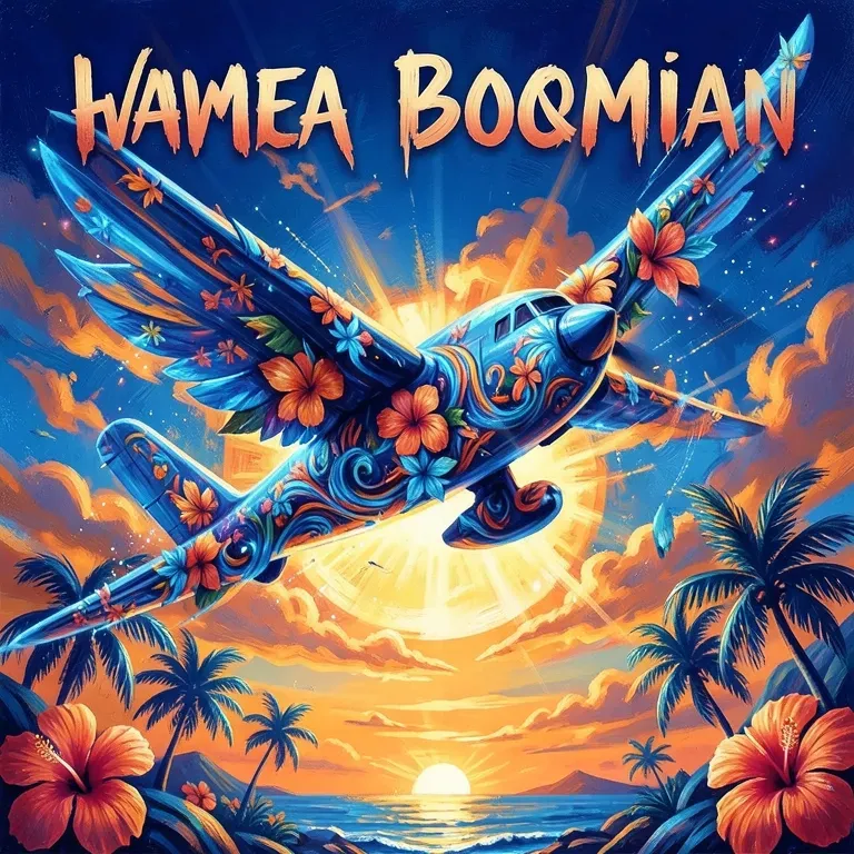 Hawaiian Jump man 4 s