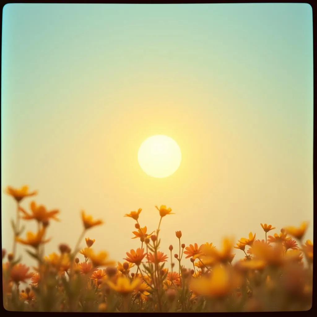 Here comes a sun