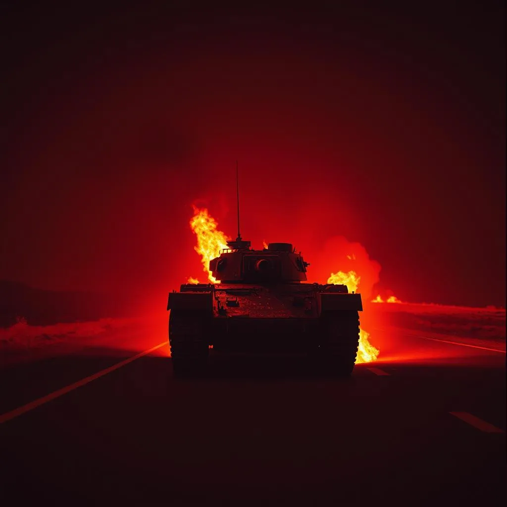 Two tanks away