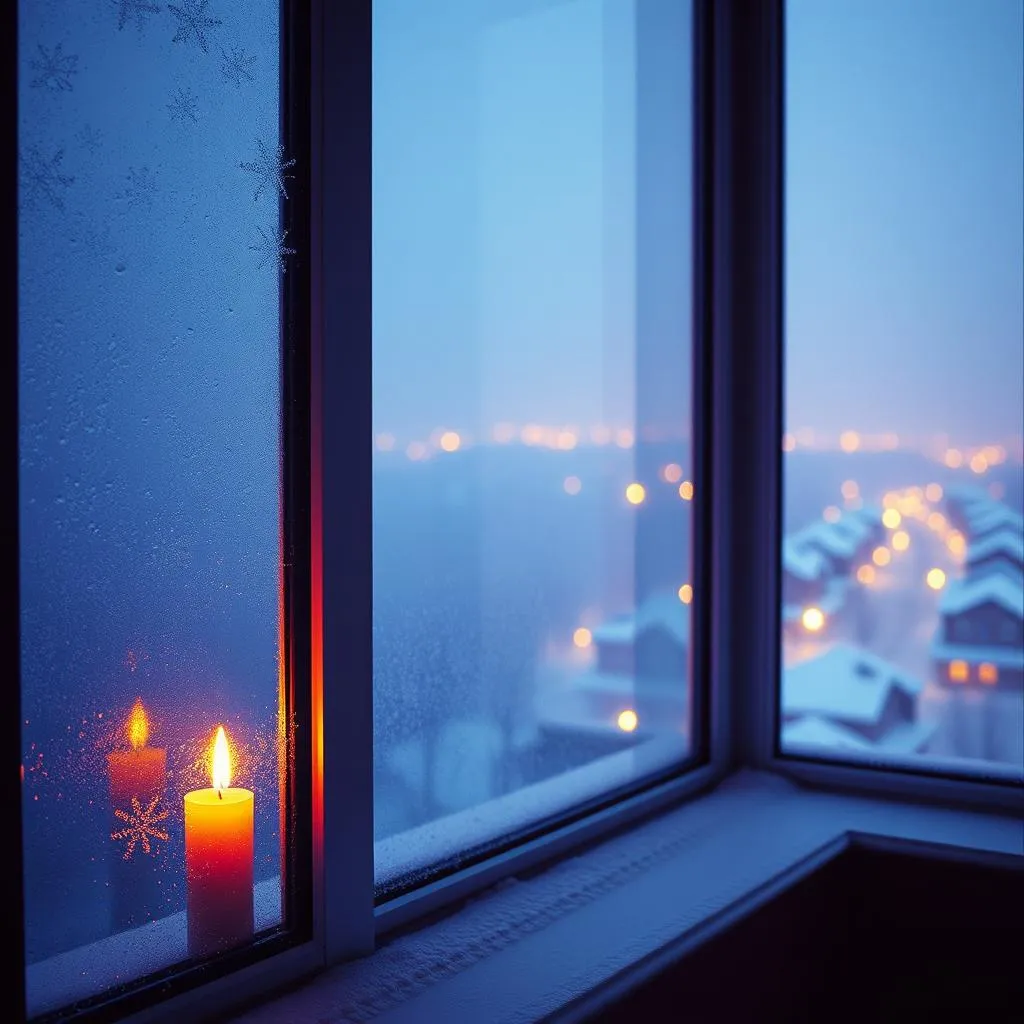 Snowflakes on the Windowsill