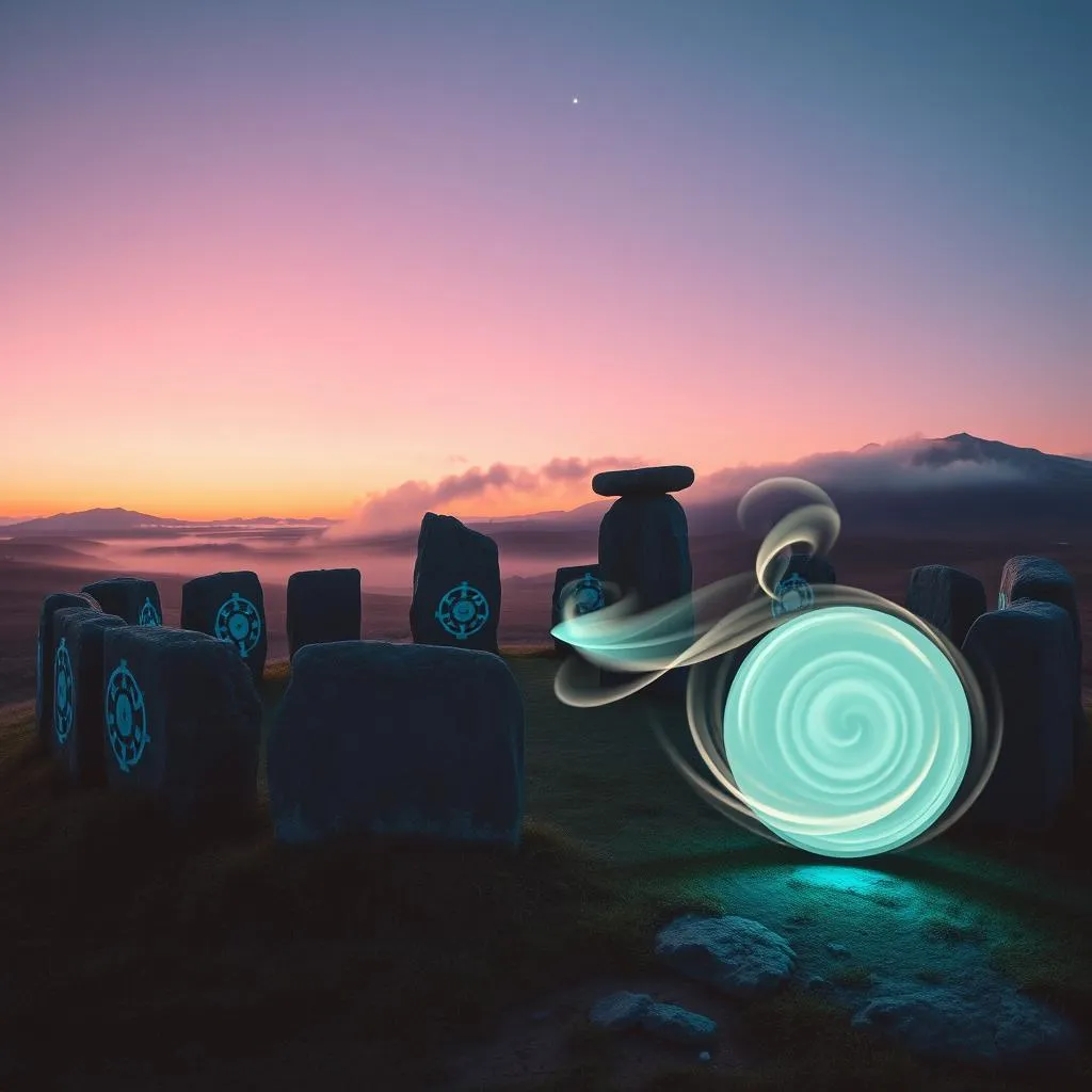 Pictish paint blue