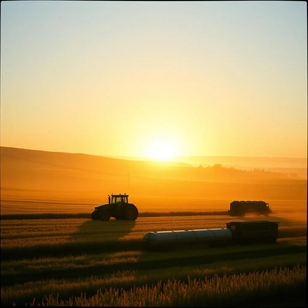 Silage Time in the Borders