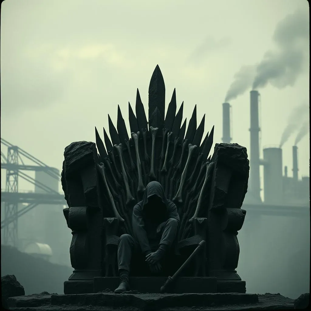 King auf der Straße (Metall)