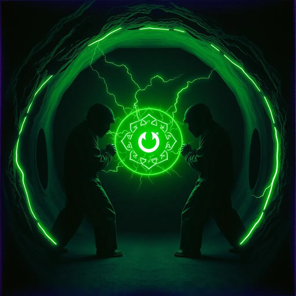 Two voices in one darkness