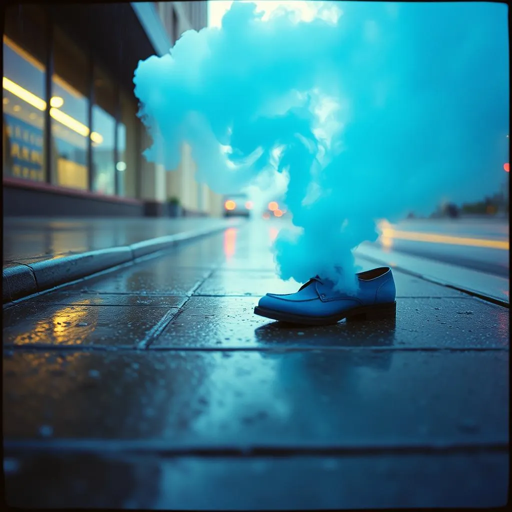 My Blue $uede Kick$