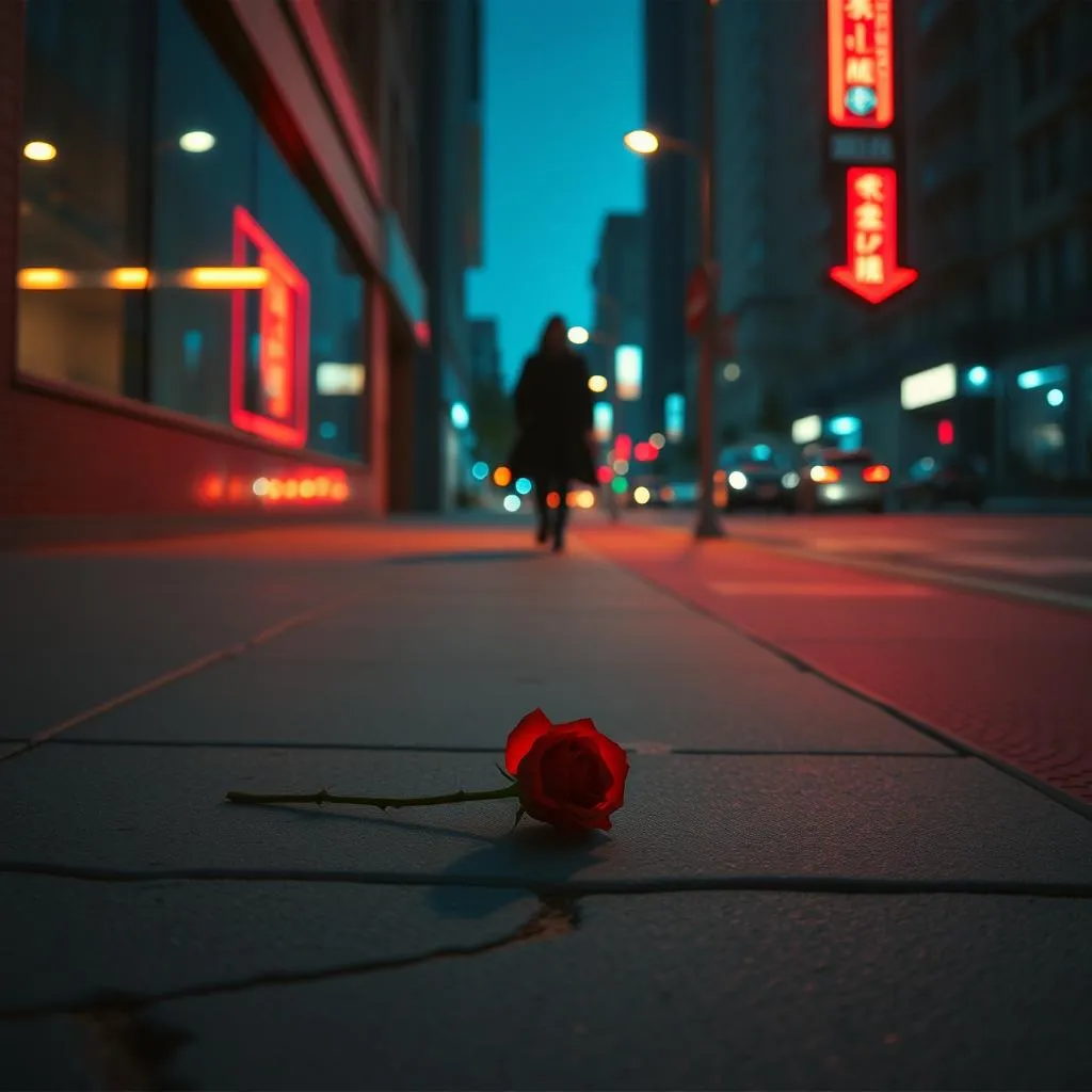 Cold roses