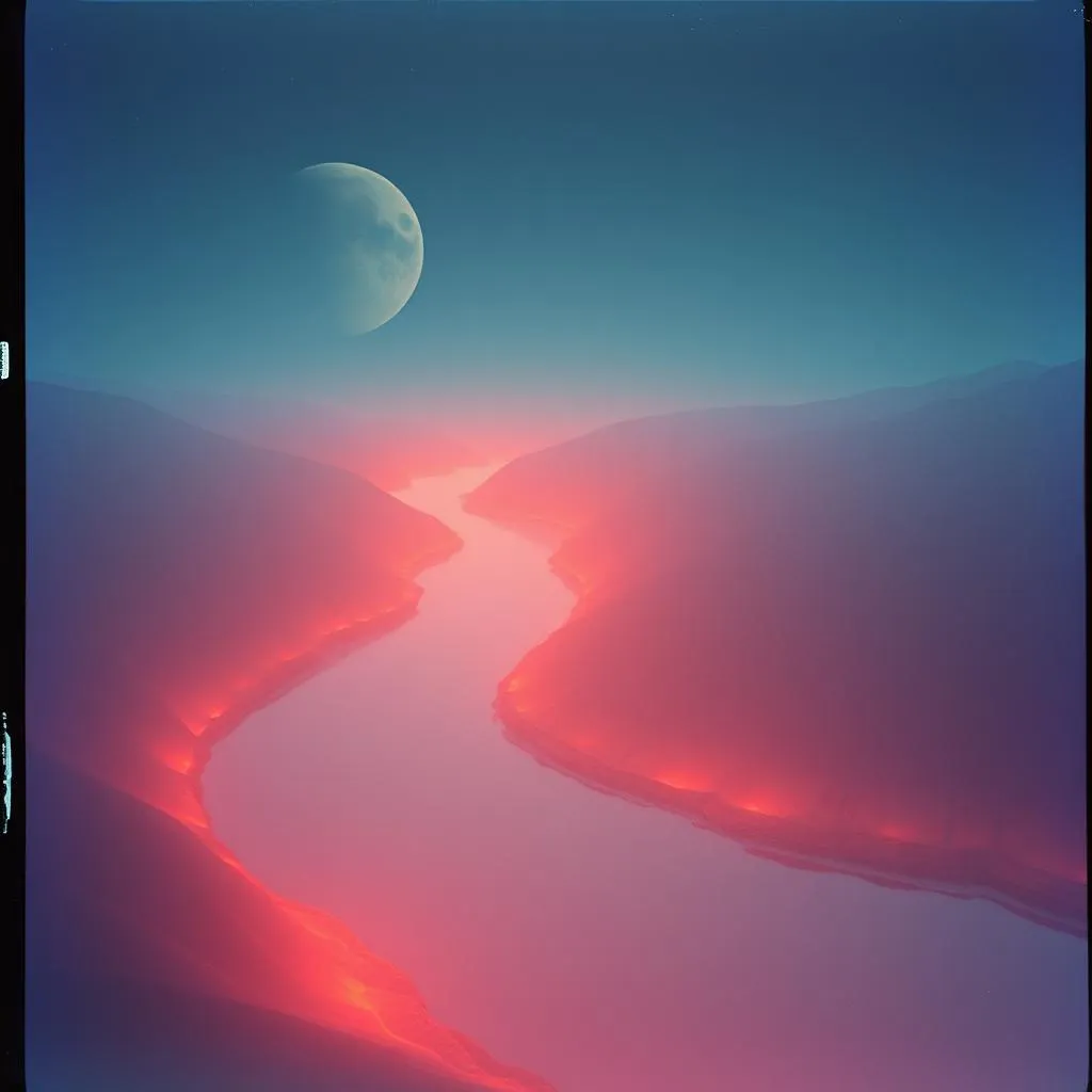 The river