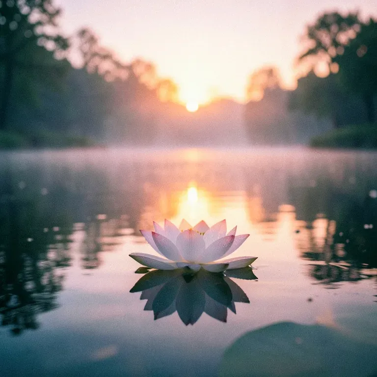 Sunrise Over Quiet Water