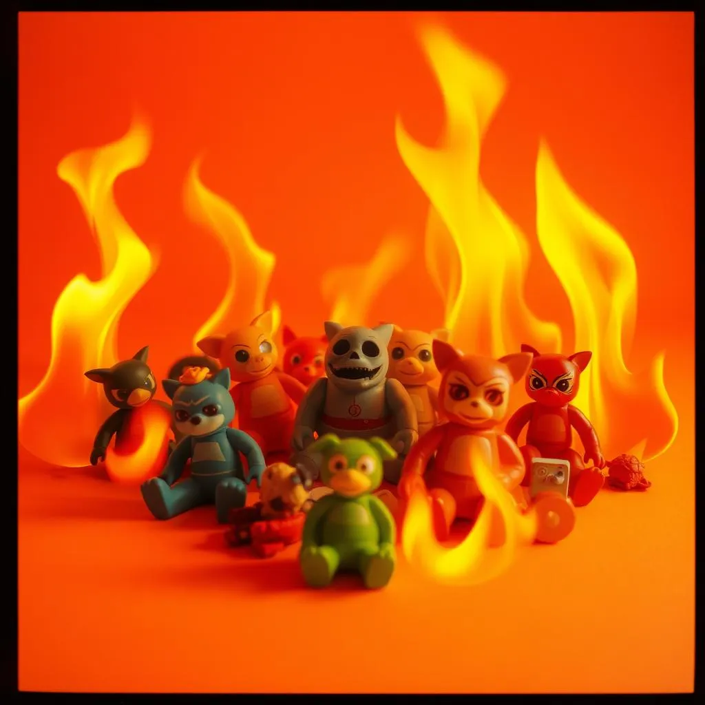 Run into the fire
