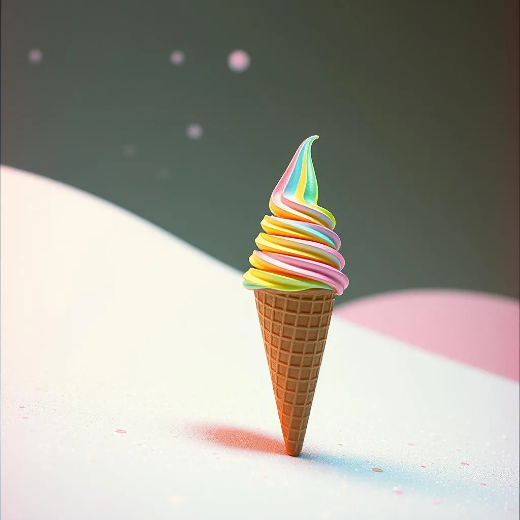 Eating ice cream with you