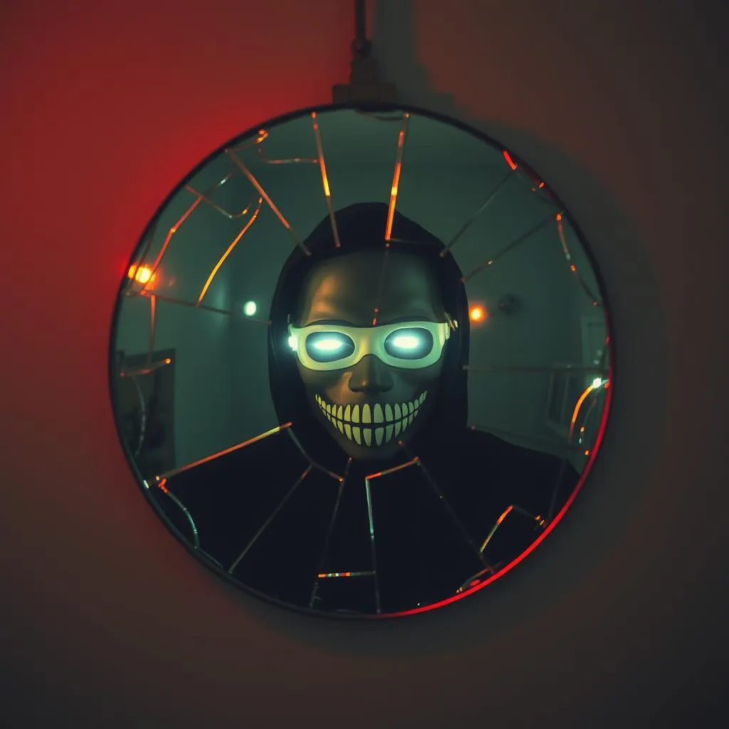 Behind the mask
