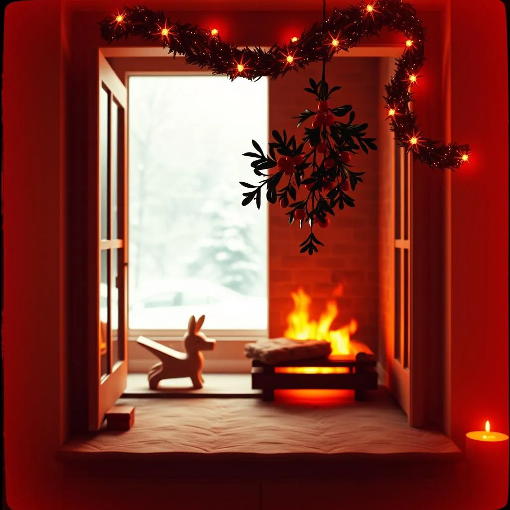 UNDER THE MISTLETOE