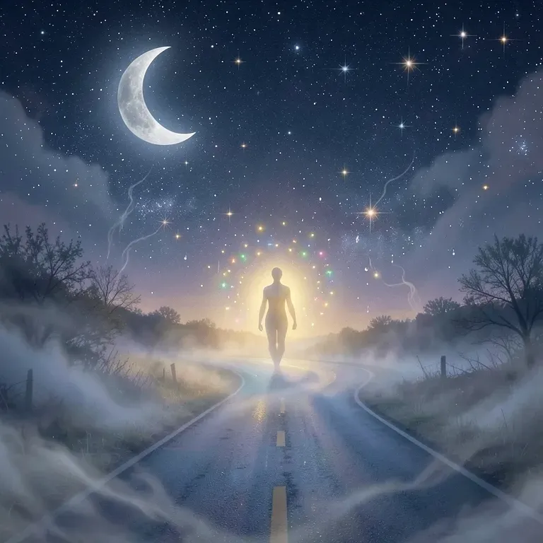 Dancing under silver skies