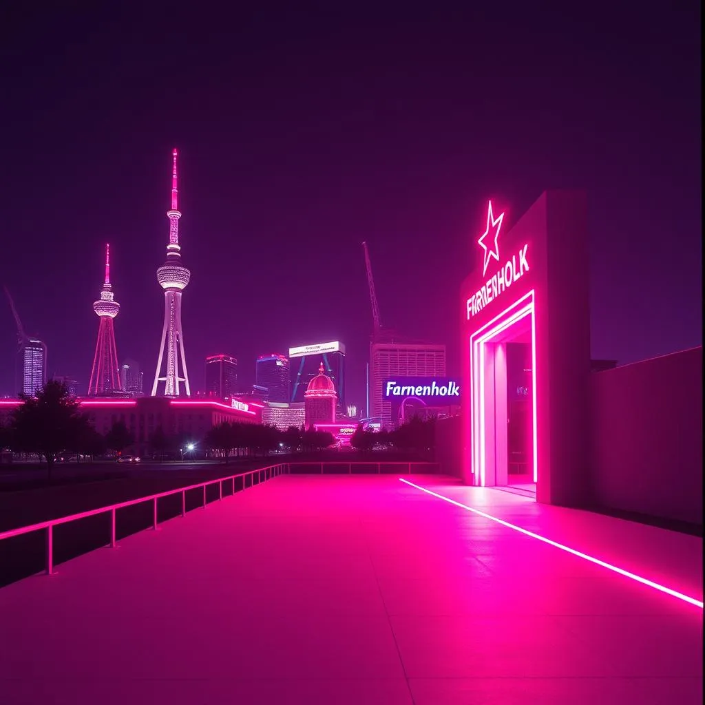 Lichter in der Nacht