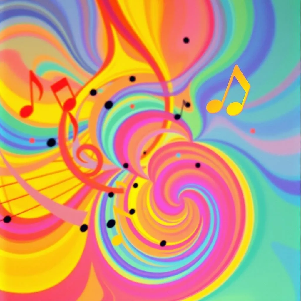 Colors of the Cosmic Dance