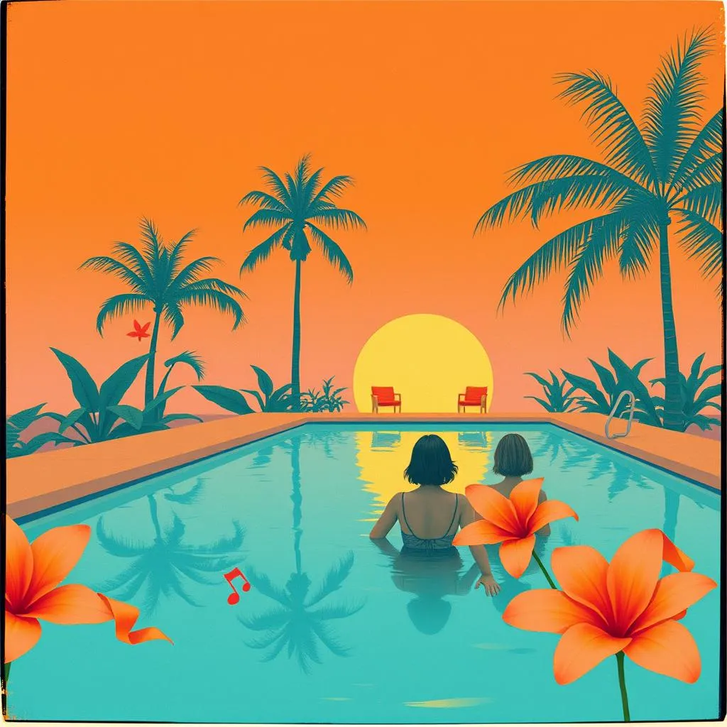 Bichinha vem pra piscina