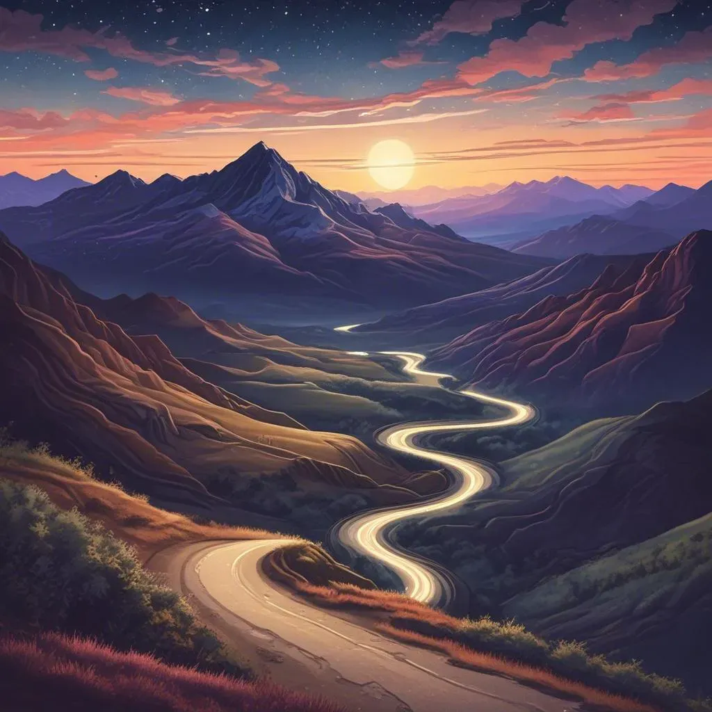 Road to the sky