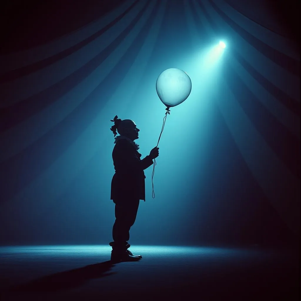 Der weinende Clown