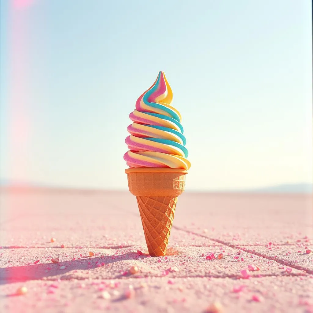 Eating ice cream with you
