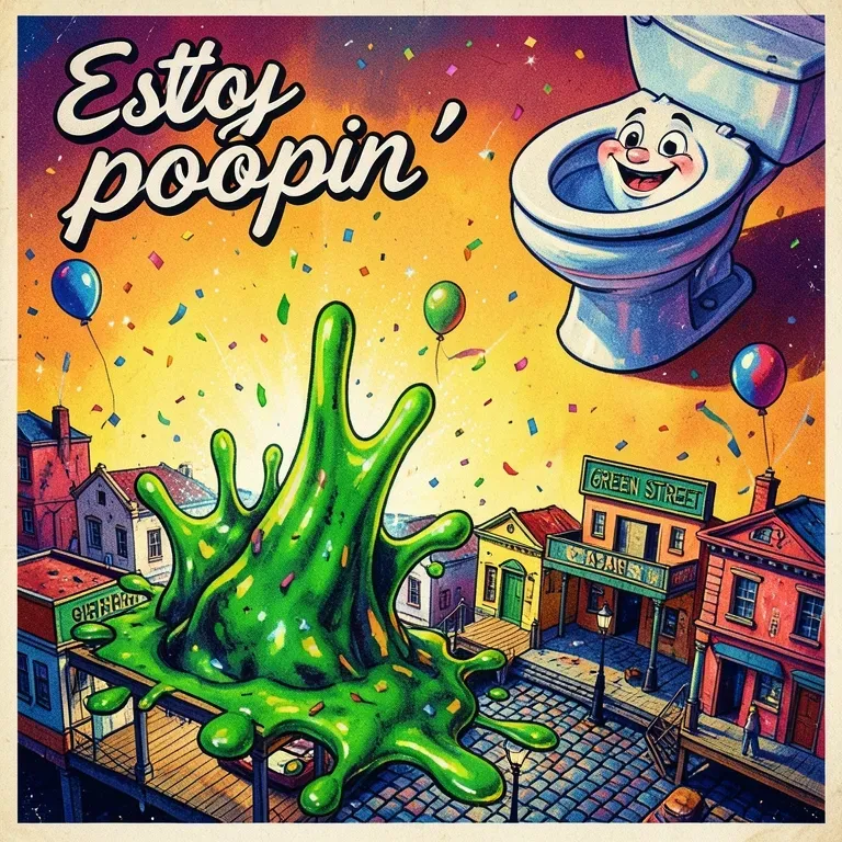 Estoy poopin