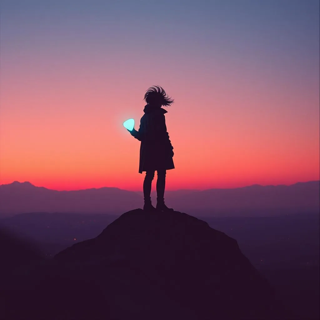 On my own