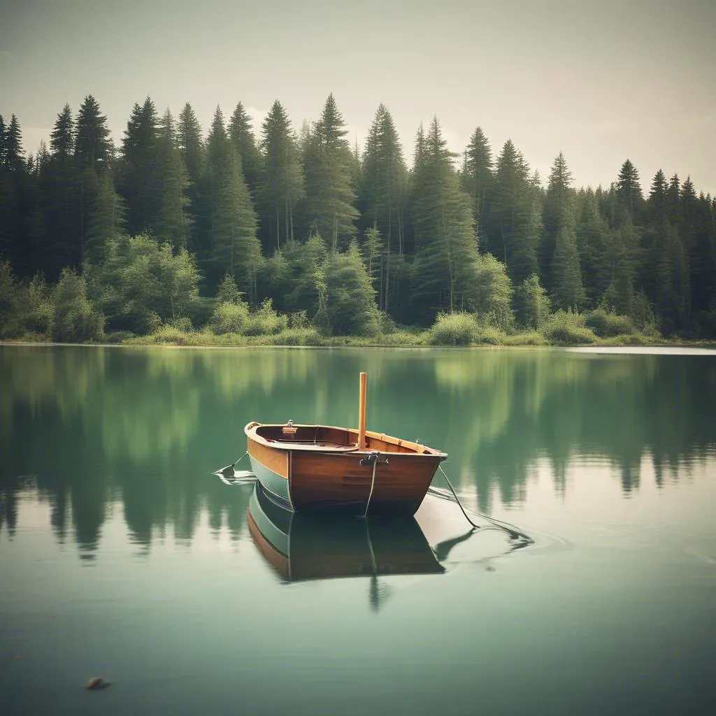 Cruising the lake