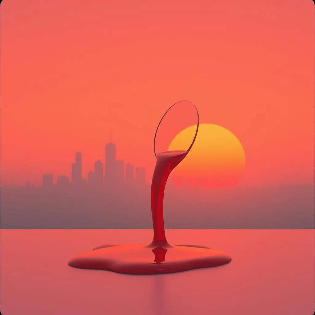 Cherry Soda Sunset