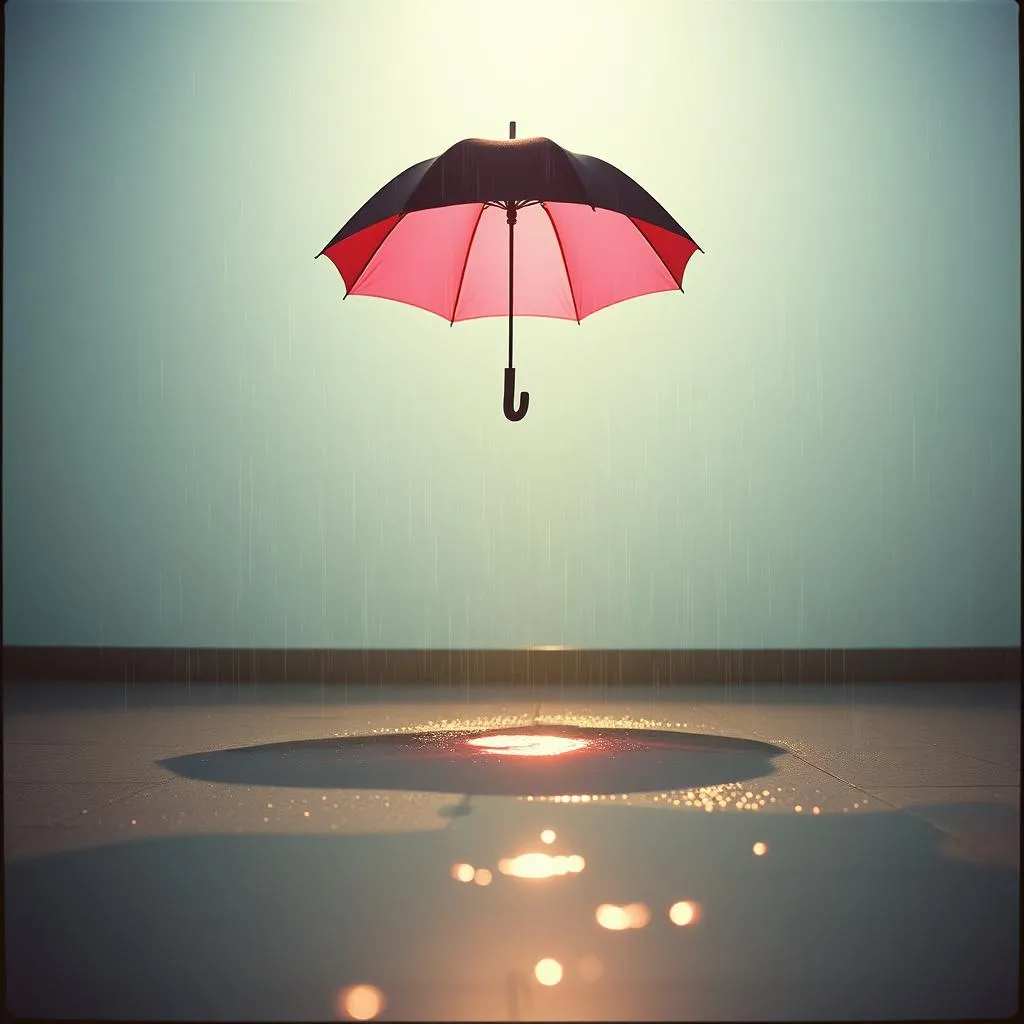 Raining