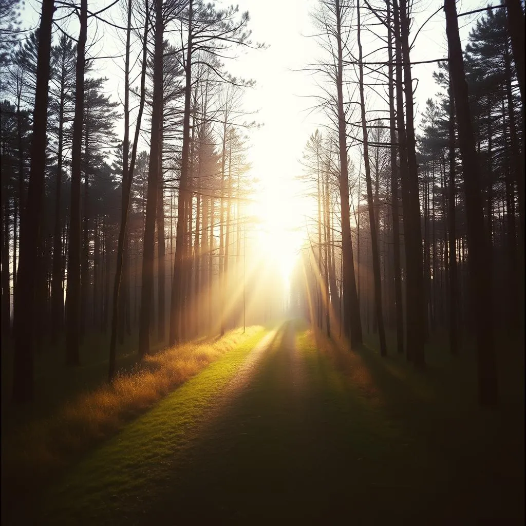 Your path, down the narrow way