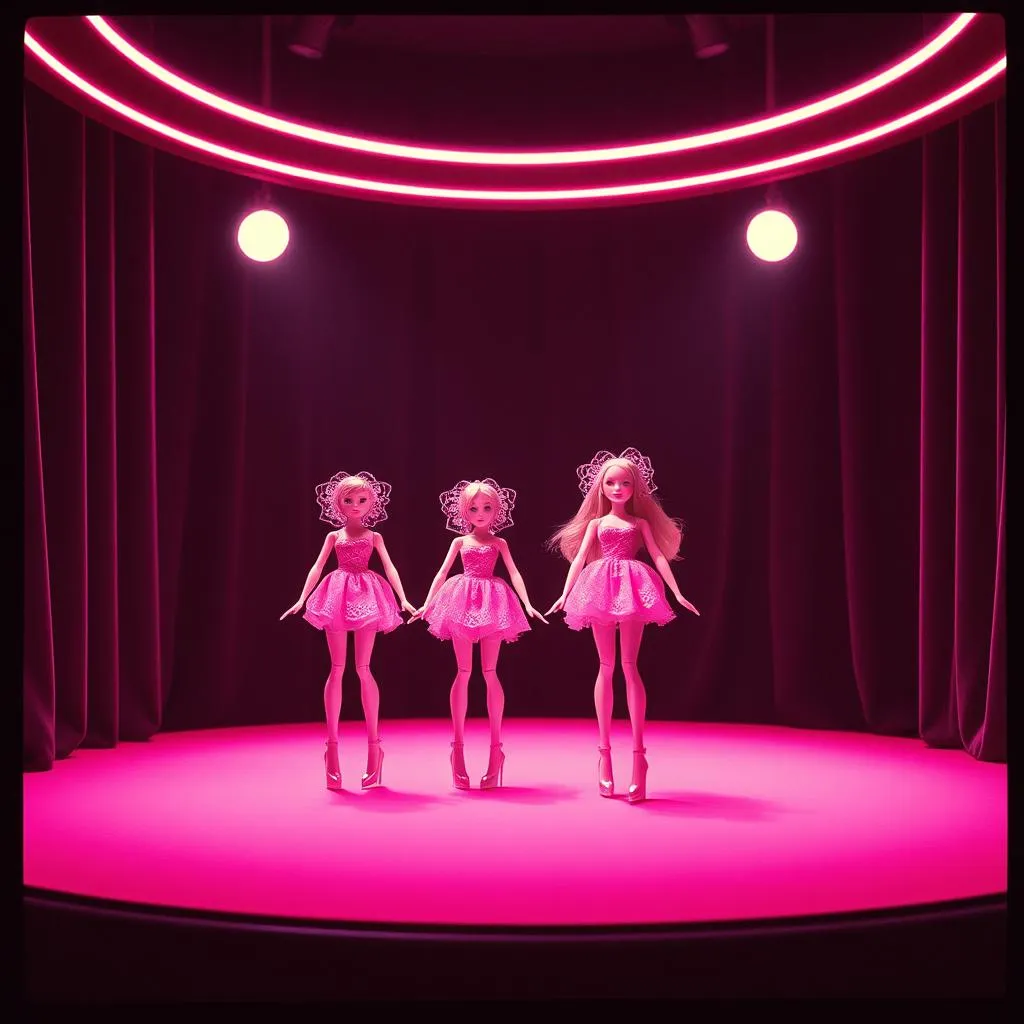 Pretty Dolls in Pink