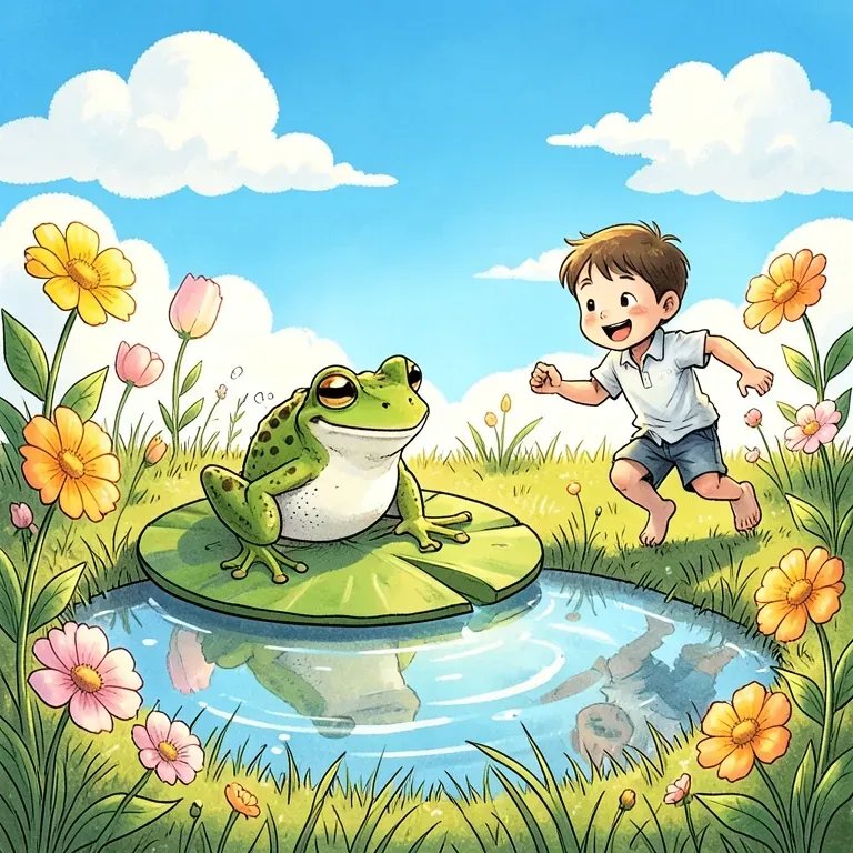 Gilbert vs. Froggy: The Great Jump Off