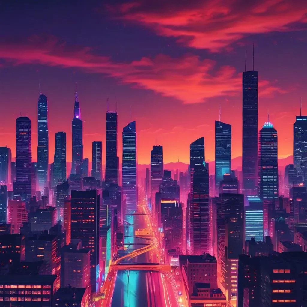 City lights 